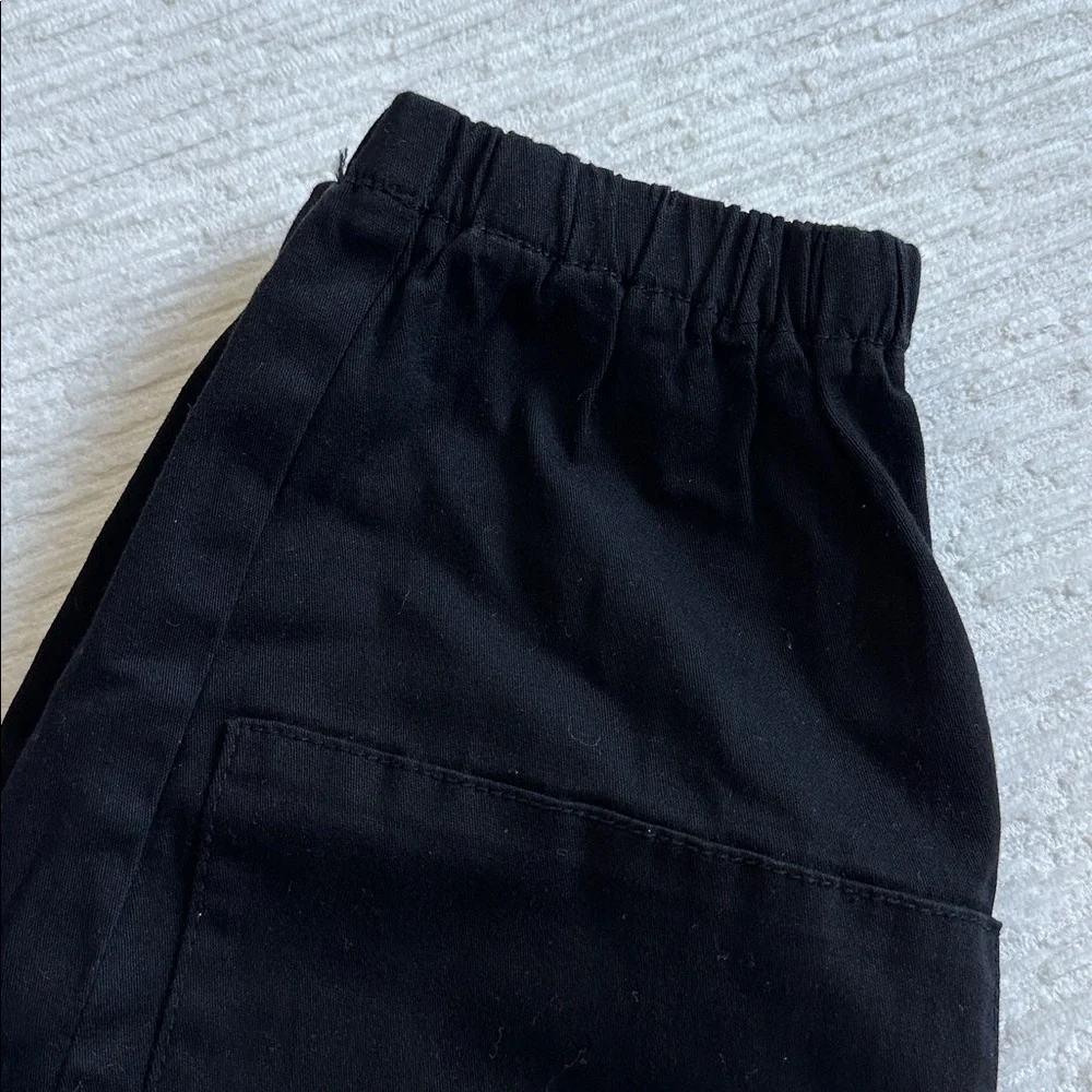 Almost Famous Black Cargo Jogger Pants NWT - Picture 4 of 5